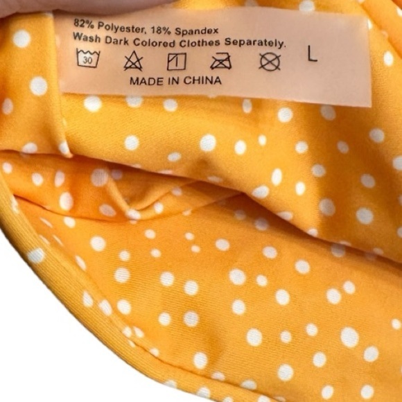 Yellow Polka Dot Bikini Bottom - Picture 4 of 4